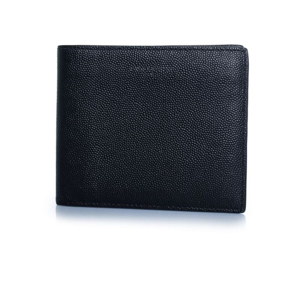 Saint Laurent, grained leather wallet